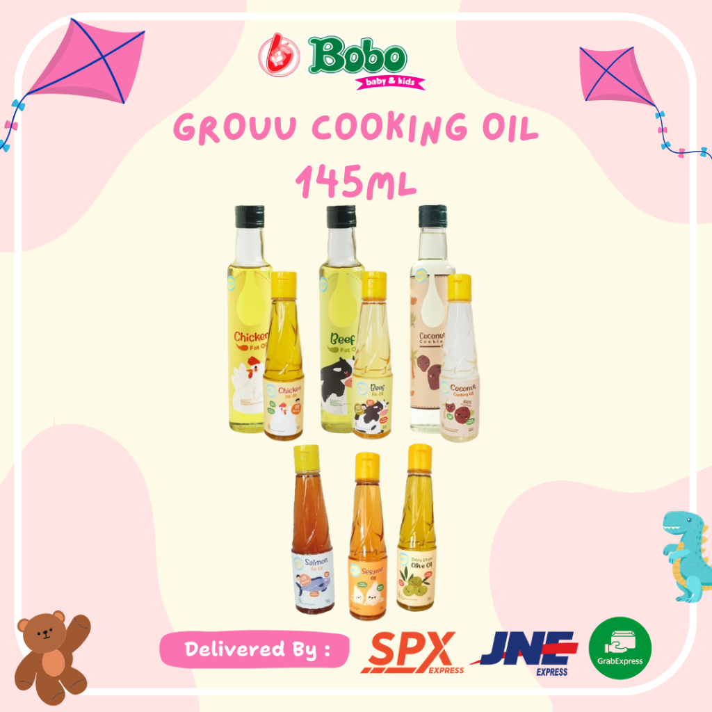 GROUU Minyak Lemak MPASI BB Booster Penambah Nafsu Makan Lemak Ayam Sapi Kelapa