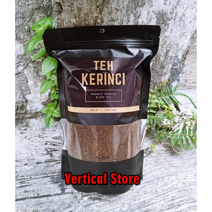 Teh Kerinci Organik 500gr / Black Tea Kerinci / Teh Premium Hitam Resto Kiloan