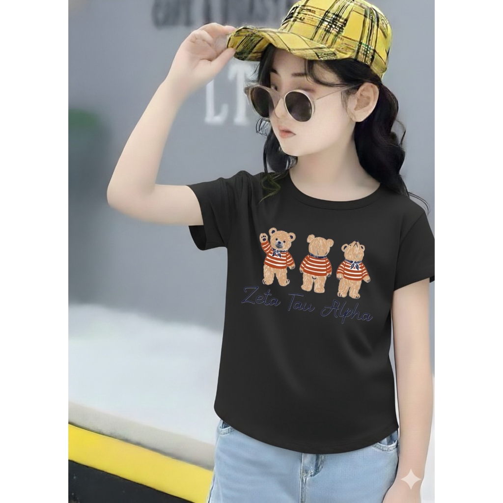 kaos oval oversize anak cewek spandek oval zeta