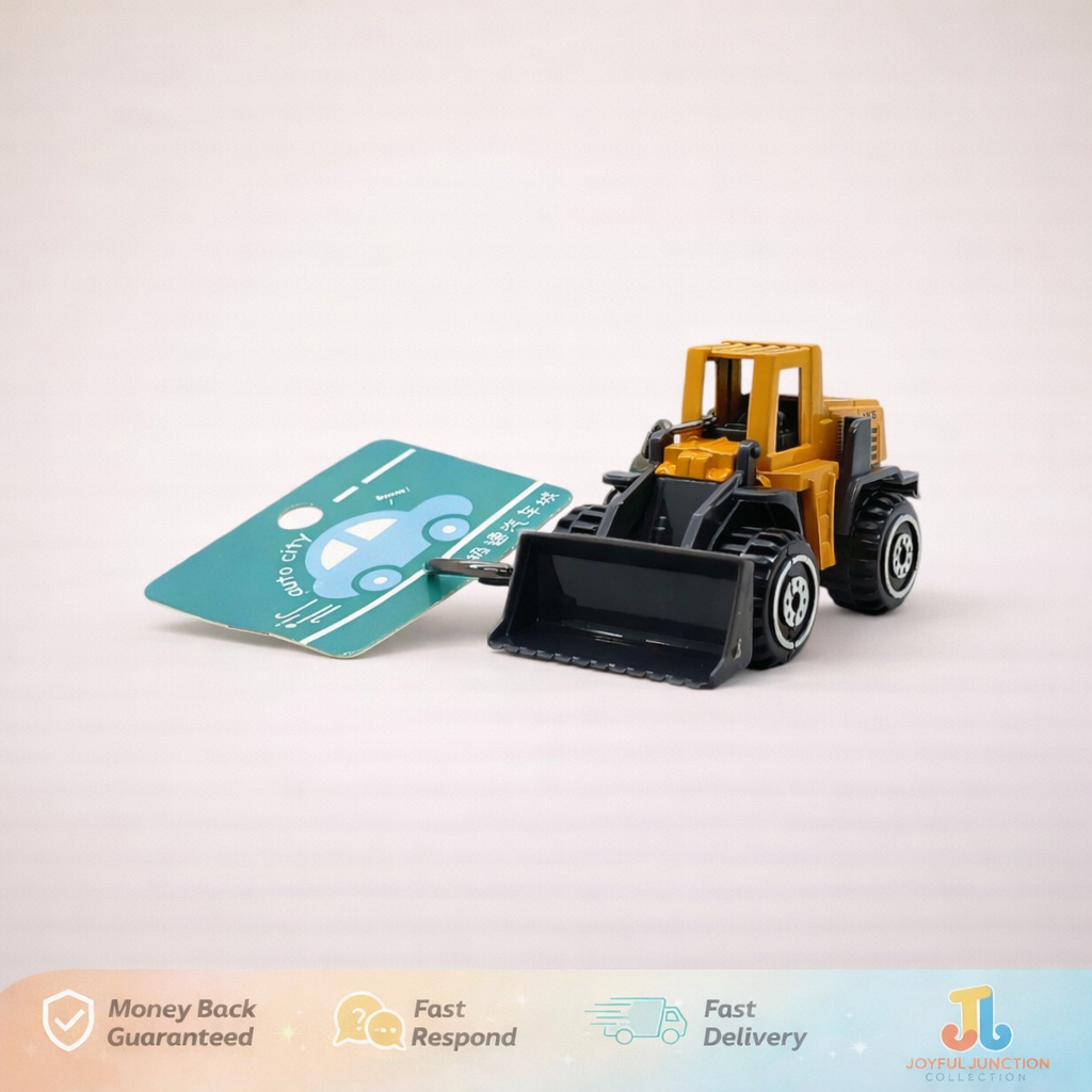 Miniatur Bulldozer Keychain - Koleksi Alat Berat Diecast - Aksesoris Tas