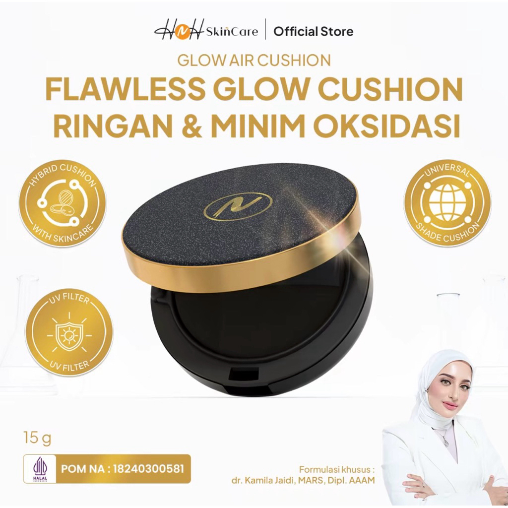 HNH CUSHION HNH SKINCARE FLAWLESS GLOW CUSHION