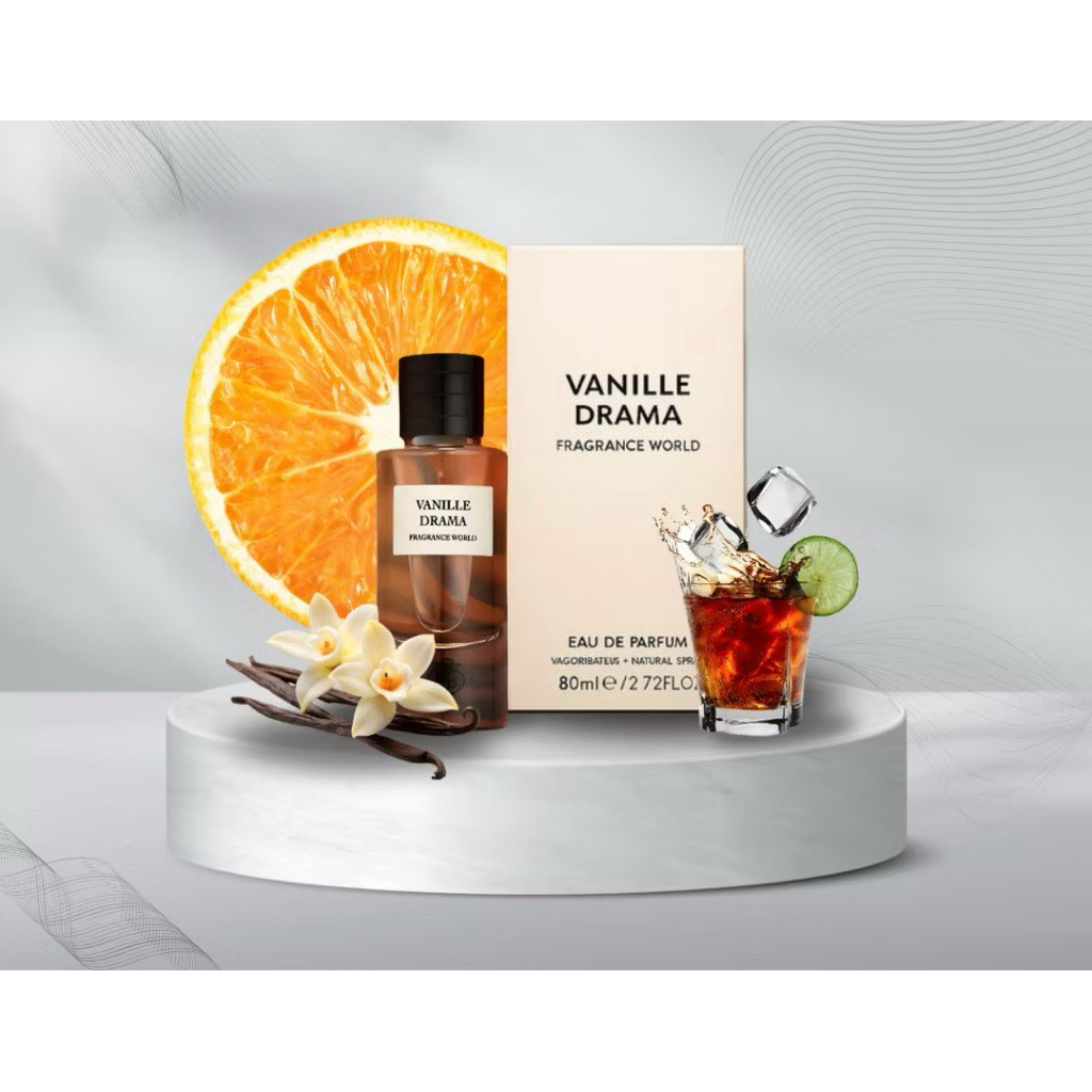 Parfum Fragrance World Vanille Drama EdP 80 ml
