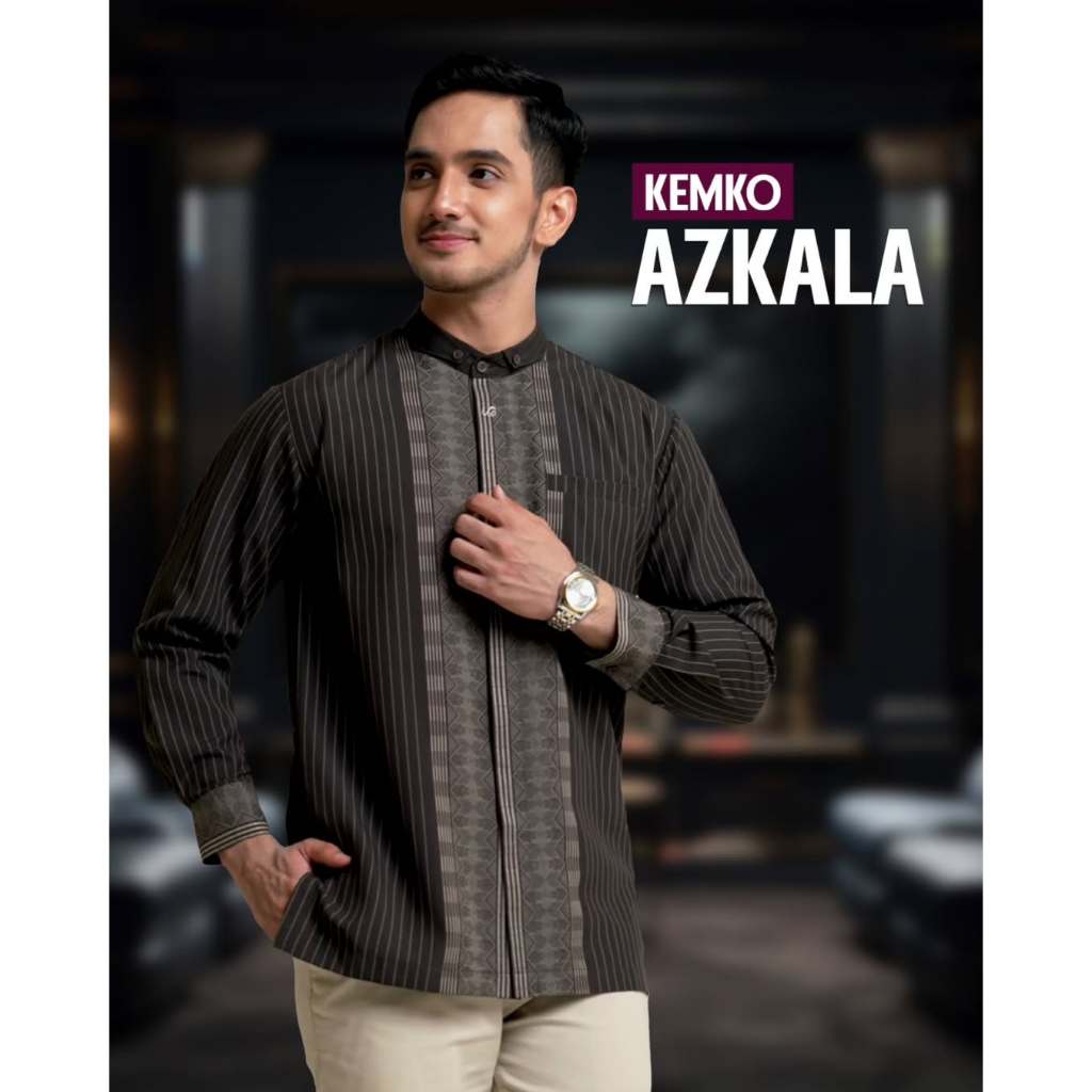 Kemko Azkala | Kemeja Koko Azqala | Kemko Lengan Panjang | Kemeja Lengan Panjang | Koko Lengan Panja