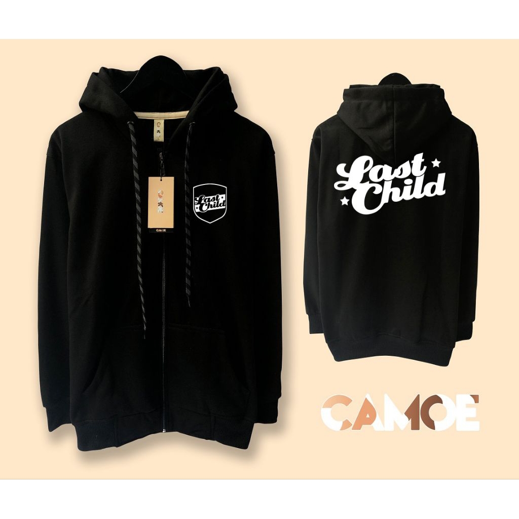 Jaket Hoodie Zipper Band Last Child Logo