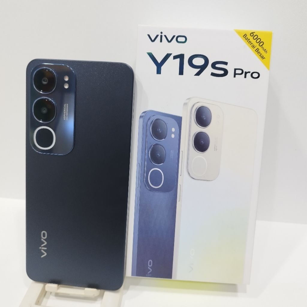 VIVO Y19S PRO 6/128GB HANDPHONE SECOND FULLSET BATANGAN ORIGINAL BERGARANSI