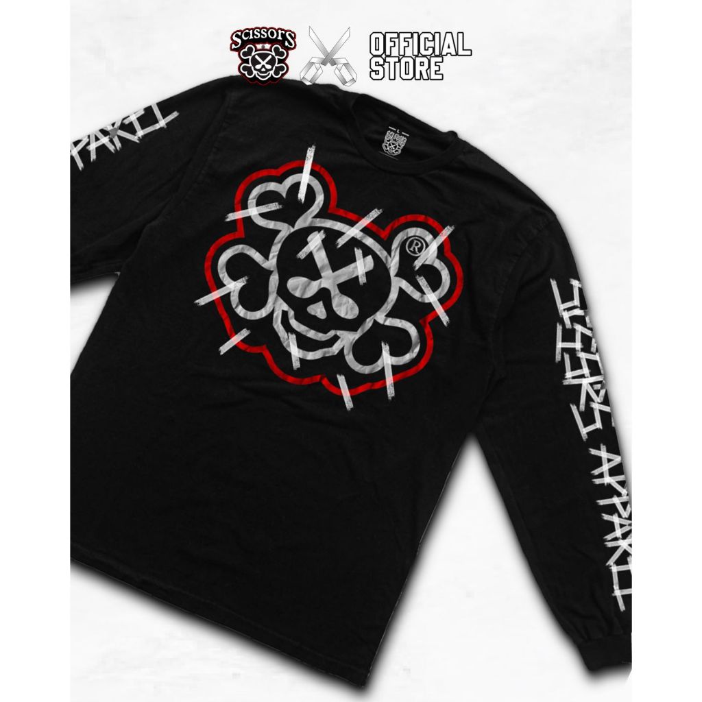Scissors Clothing Longsleeve Solate SC – Hand Typography Scissors Apparel