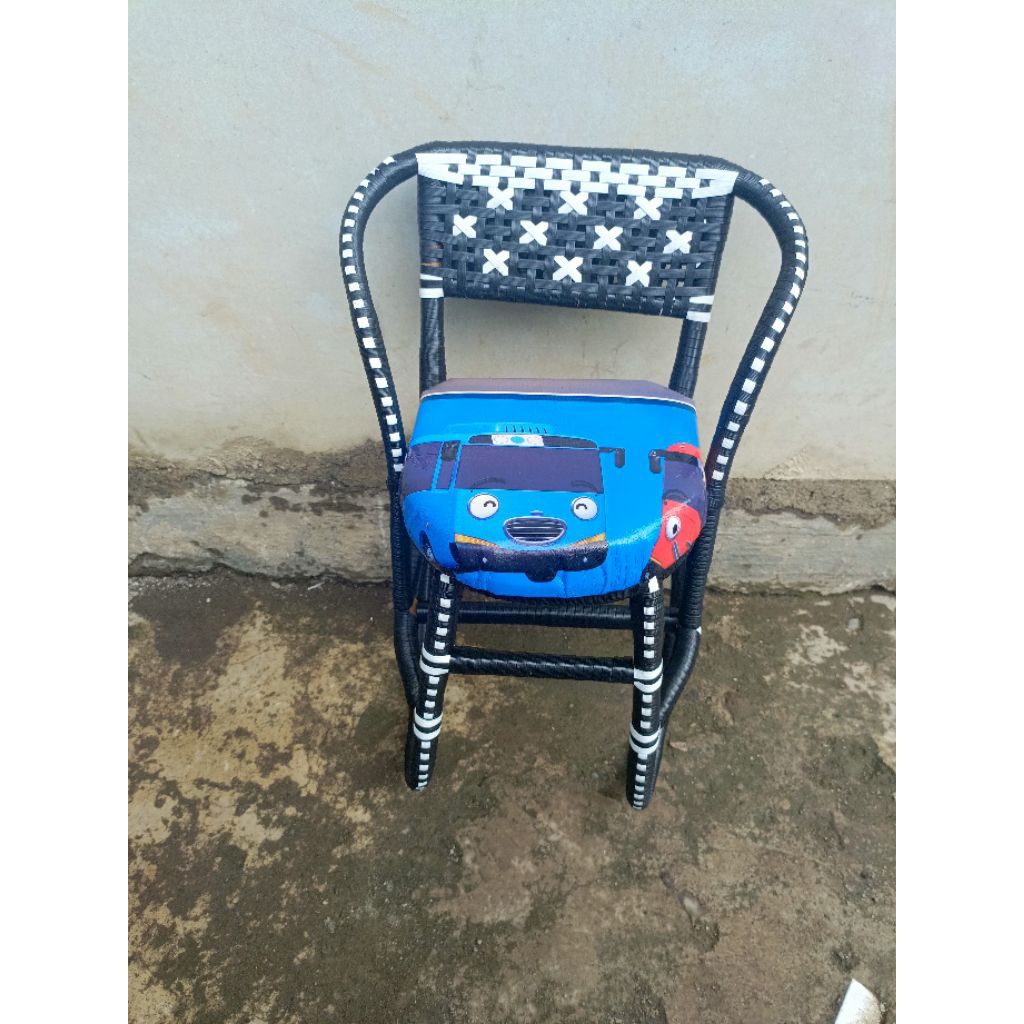 kursi boncengan rotan motor anak gigi/motor bebek