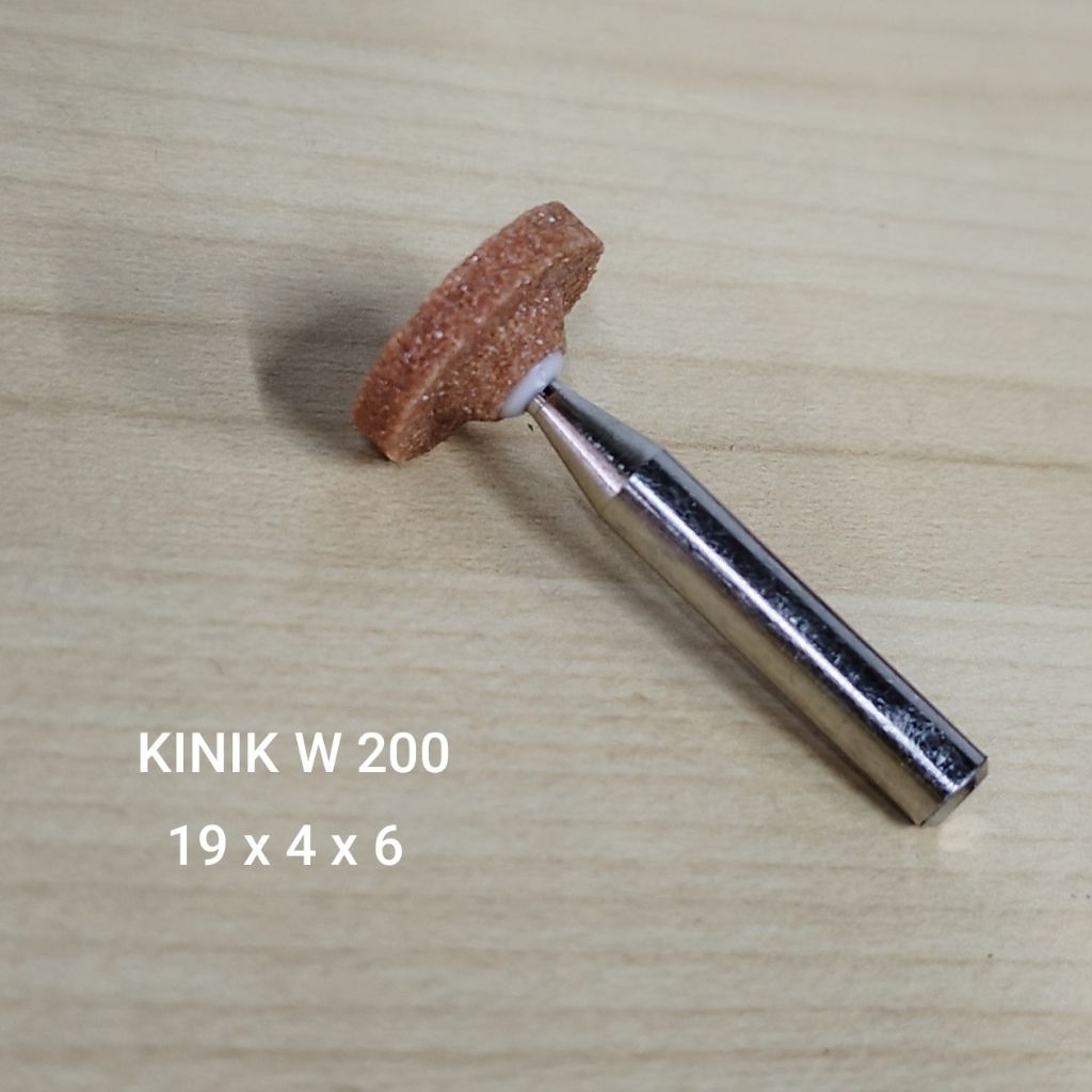 BATU GERENDA BOTOL MODEL TABUNG TIPIS W 200 KINIK MOUNTED STONE