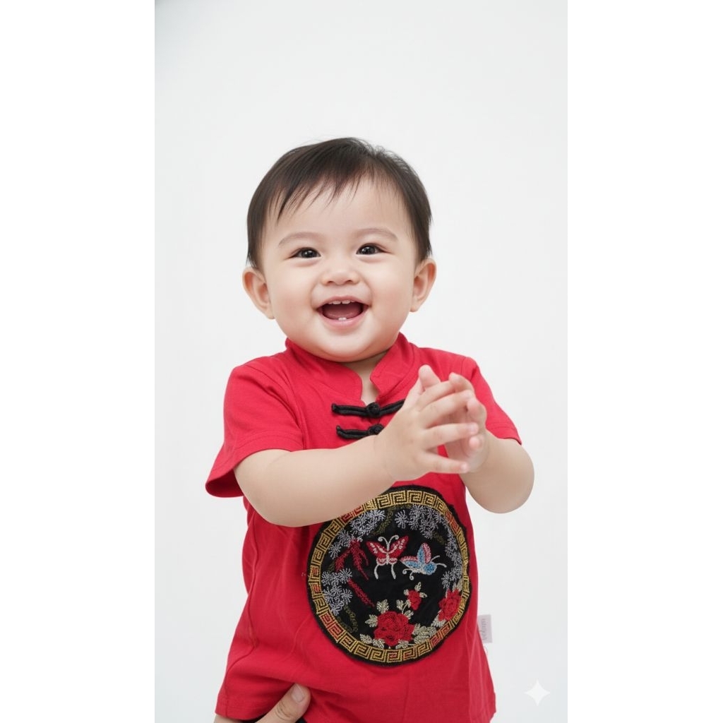 Atasan cheongsam anak laki