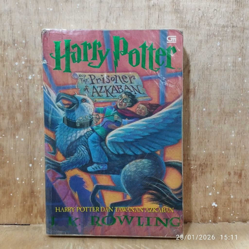 Buku Bekas Original Harry Potter And The Prisoner Of Azkaban