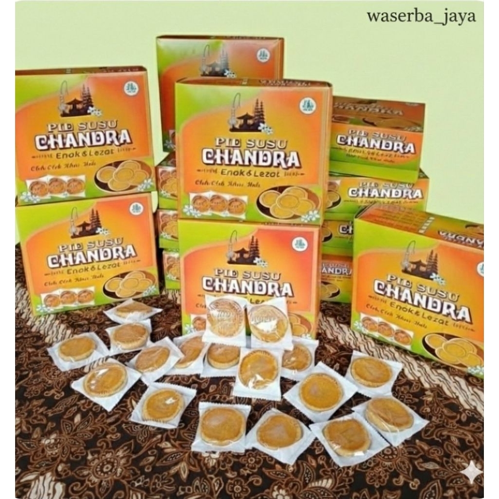50 Pie Susu Chandra Asli Bali - Empuk, Halal, Oleh-Oleh Khas