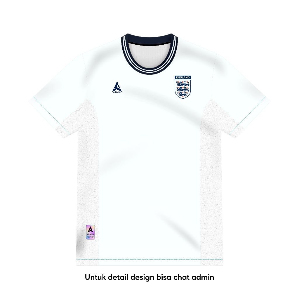 Jersey Fantasy ENGLAND - HOME 1999-2001 Fullprinting Atasan - ATHLETIC SPORTWEAR KIDS