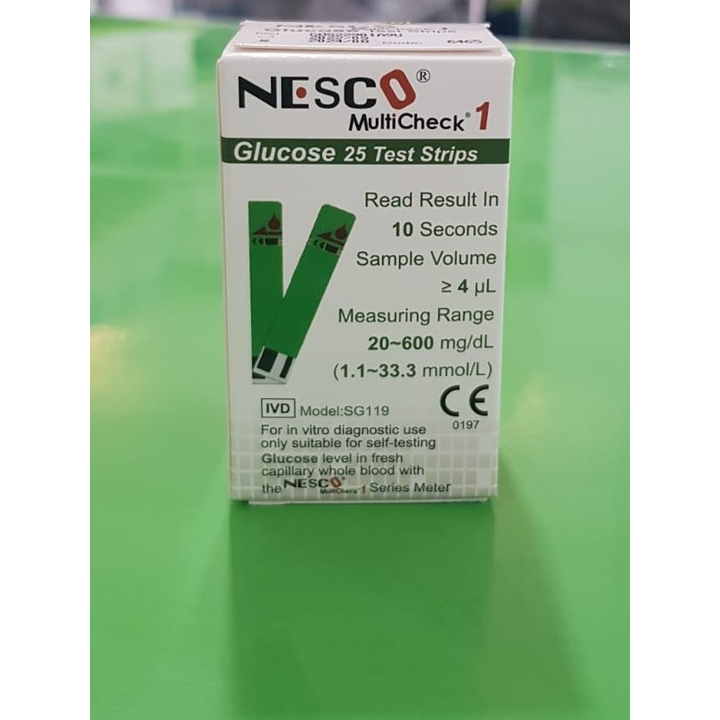 Strip Nesco Gula Darah / Gula Darah