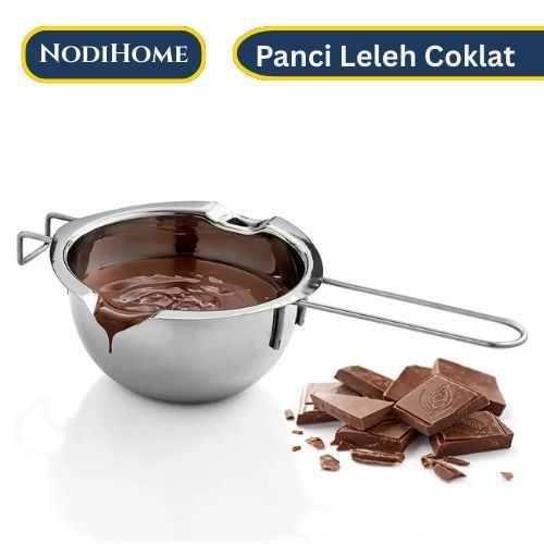 Melting Pot Panci Leleh Keju Coklat Stainless Panci Lelehan Coklat Kue NodiHome