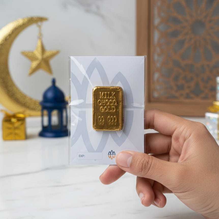 Coklat Emas Antum Batangan Mini Gift Mas Keping Milk Choco Gold Batang Kepingan