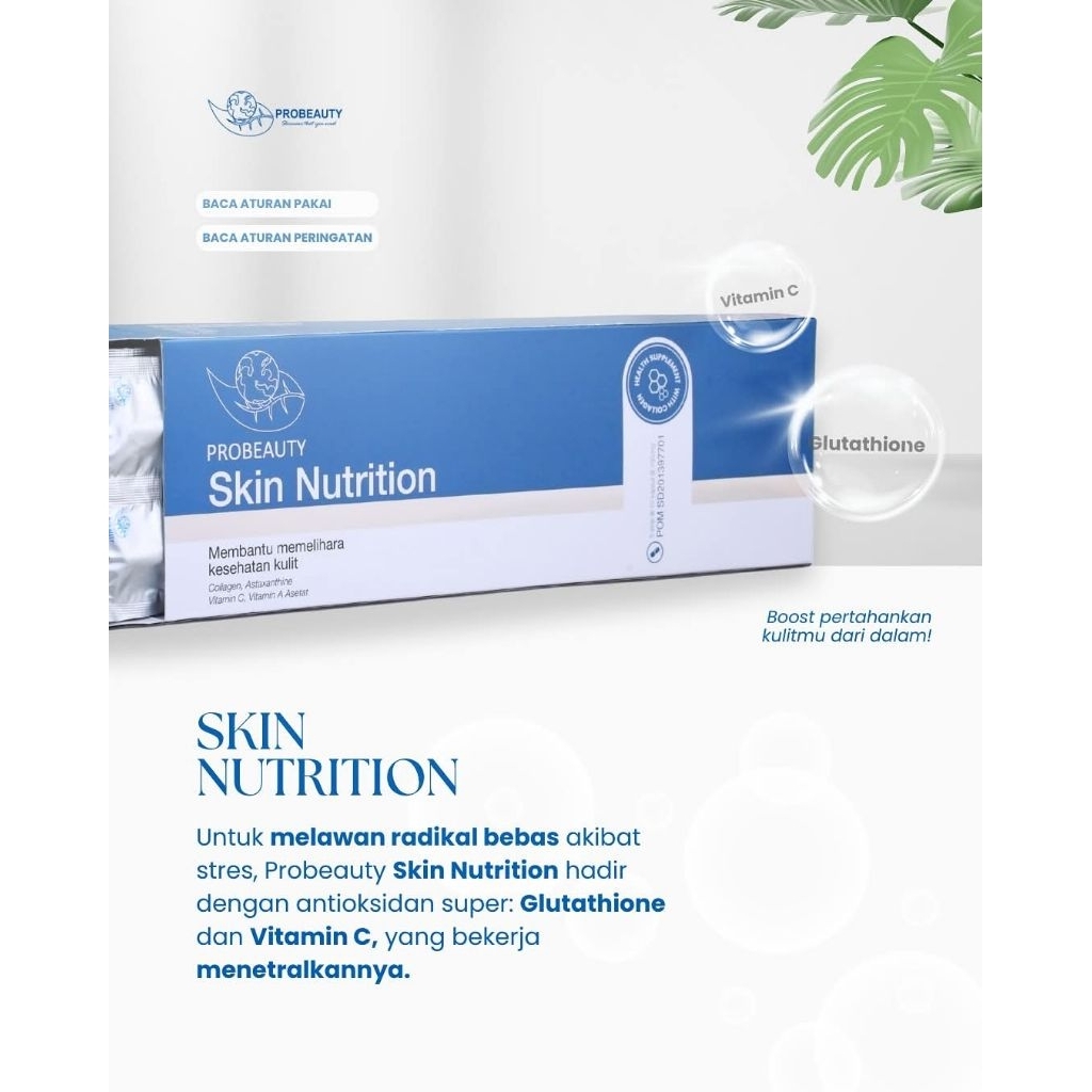 PROBEAUTY SKIN NUTRITION/SKIN NUTRIENT|COLLAGEN PEMUTIH BADAN