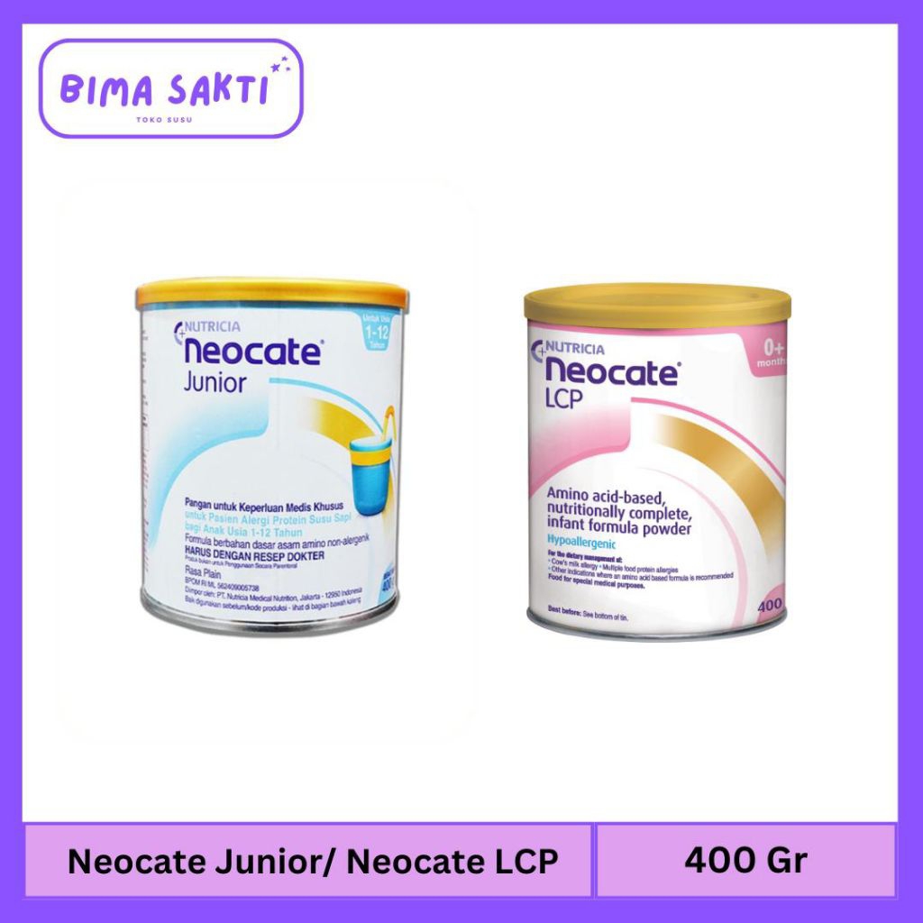 Neocate Junior/ Neocate LCP 400 Gram