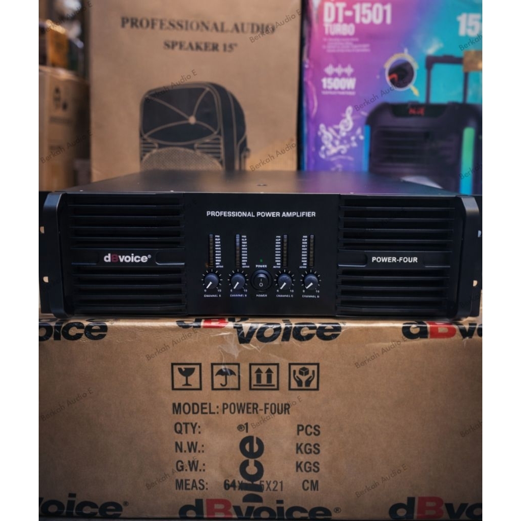 Power Audio Amplifier dBvoice Power Four Original