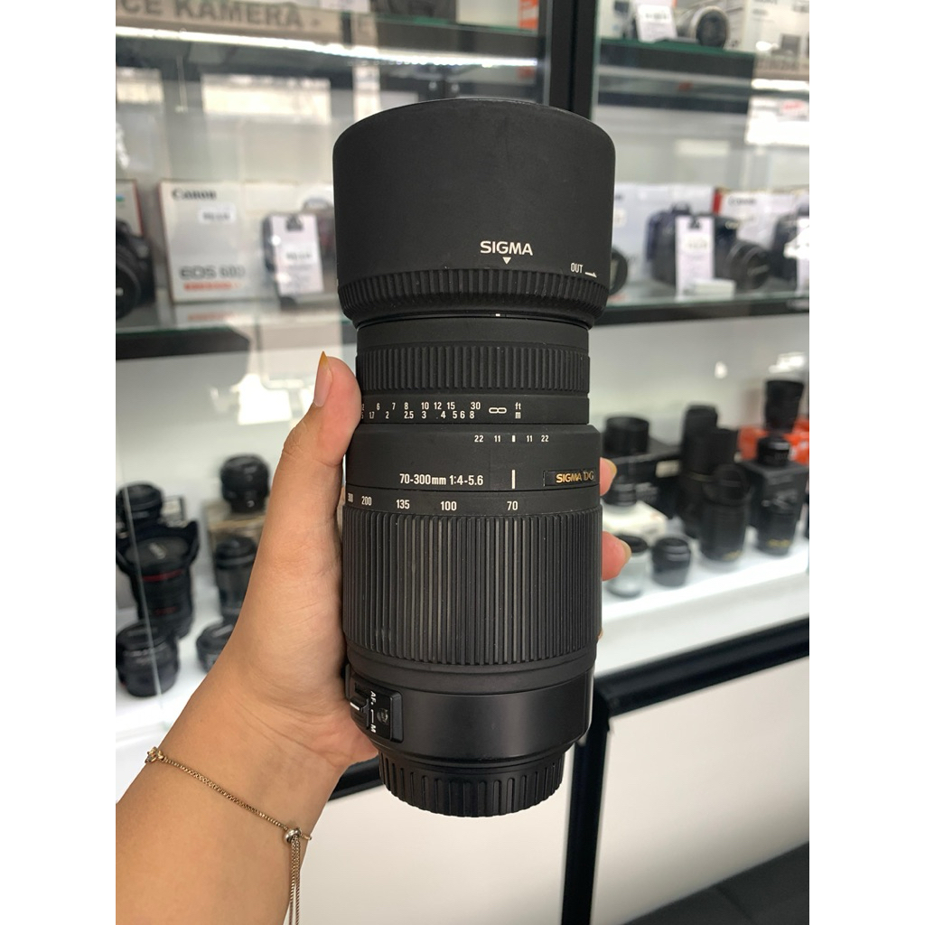 SIGMA DG 70-300MM FOR CANON