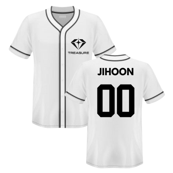 Jersey baseball fanmade treasure kpop korea baju olahraga softball