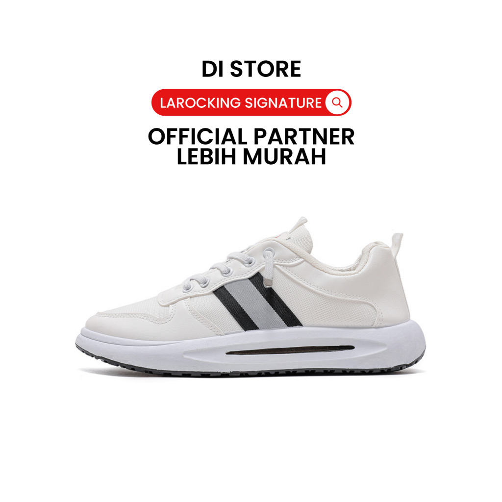 Larocking - Ruby Putih | Sepatu Sneakers Olahraga Putih