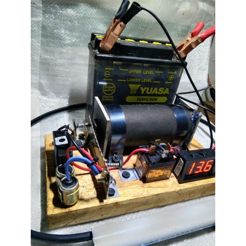 (COD) Inverter platina 1200 Standar Voltmeter inverter platina baja widia irit aki