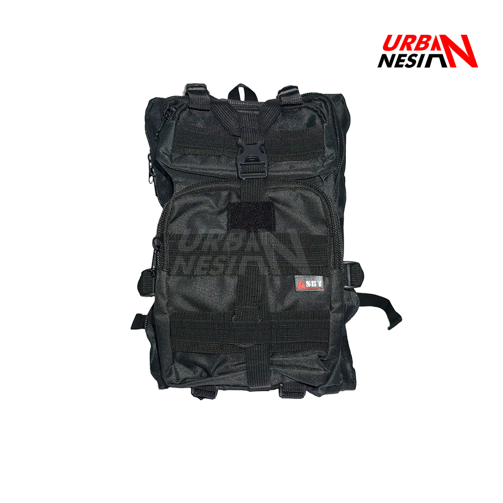 (COD) Tas Tactical Pria Hitam Outdoor