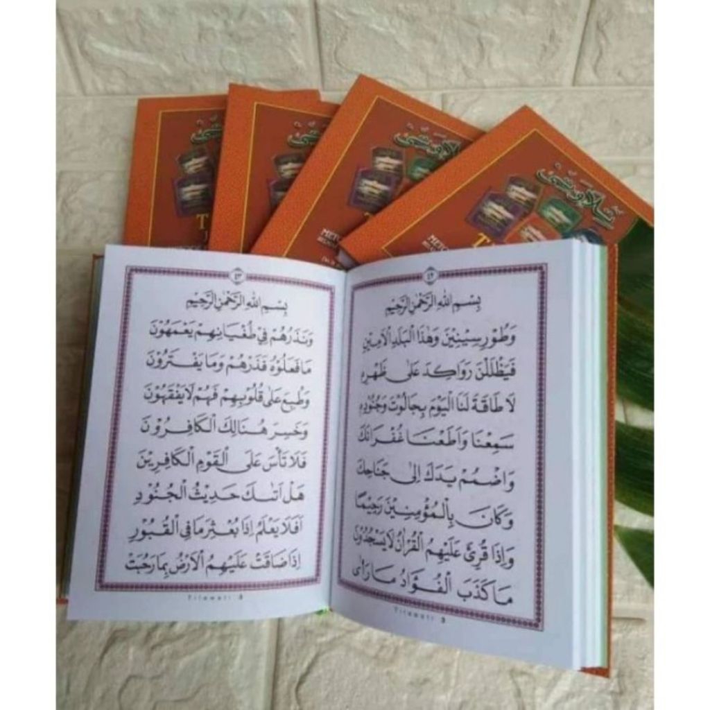 TILAWATI JILID 1 SAMPAI 6 HARDCOVER ( free tuding )