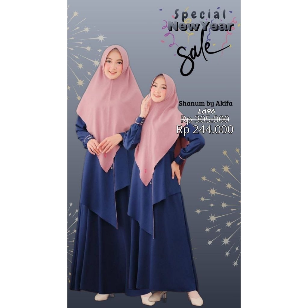 [READY] Shanum Dress by Akifa