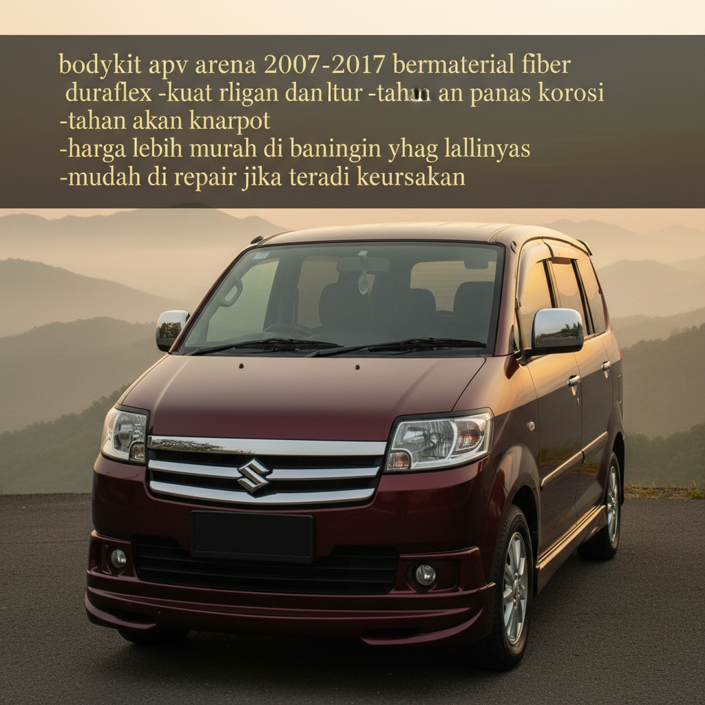 bodykit suzuki apv arena body kit apv 2007-2017 arena