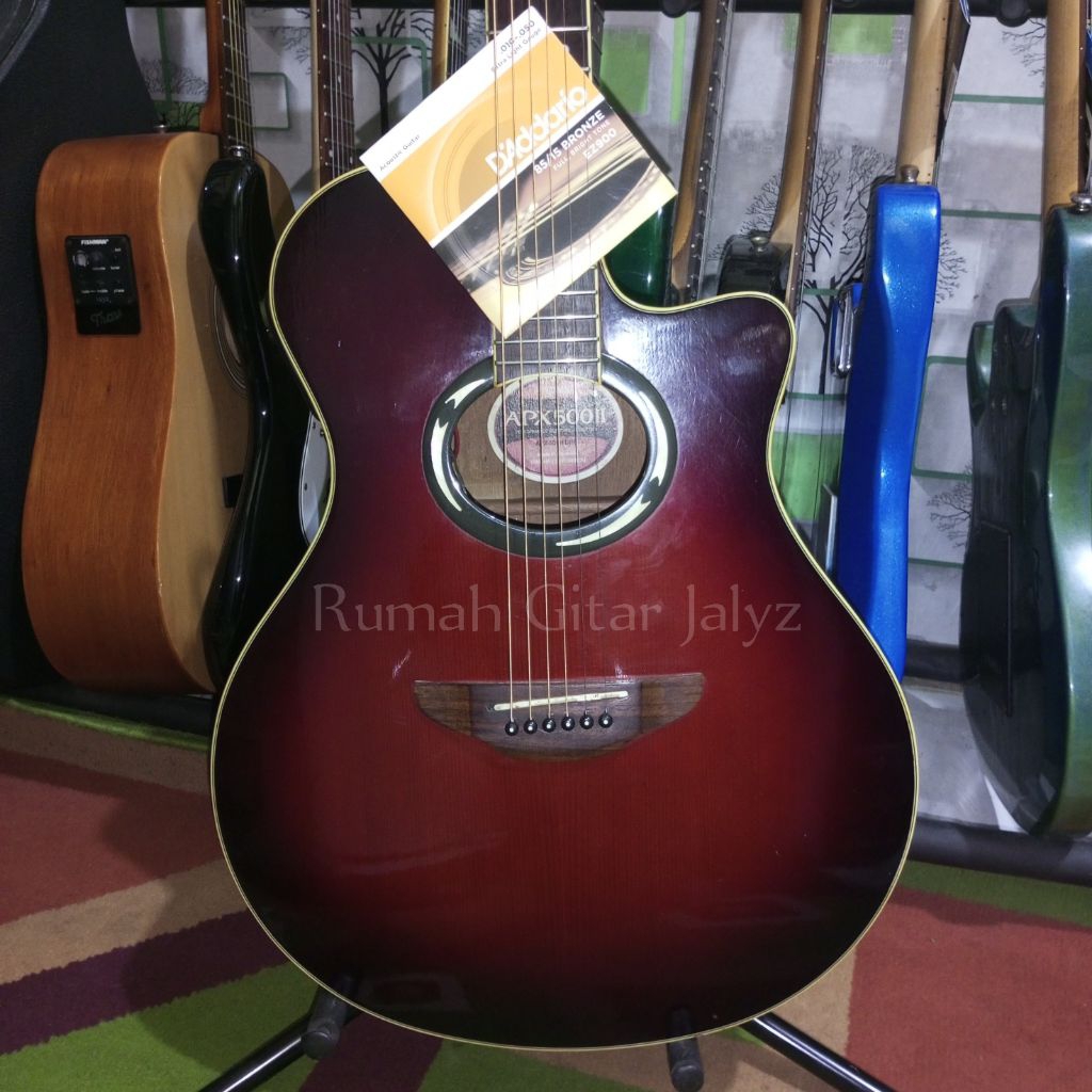 Gitar Yamaha Apx 500ii original bekas, second, seken