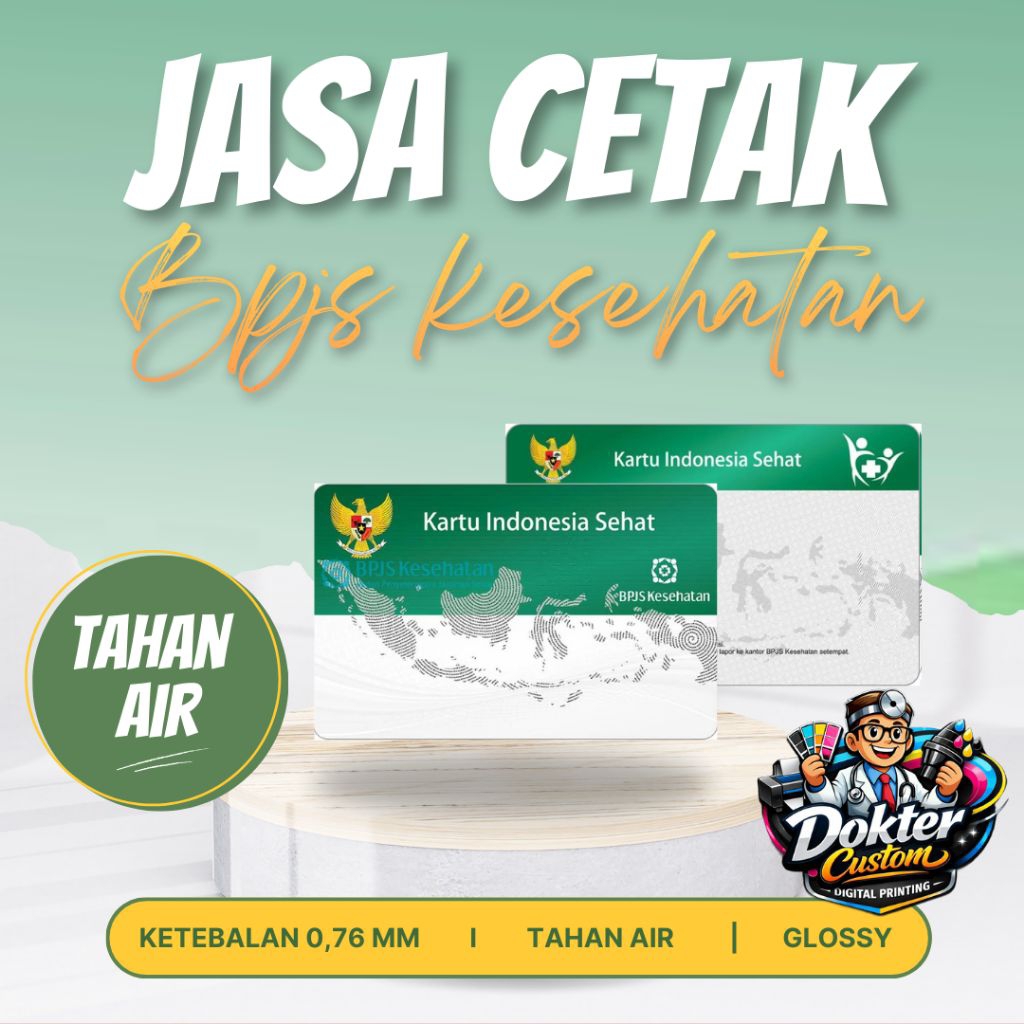 jasa cetak kartu bpjs pribadi tahan air