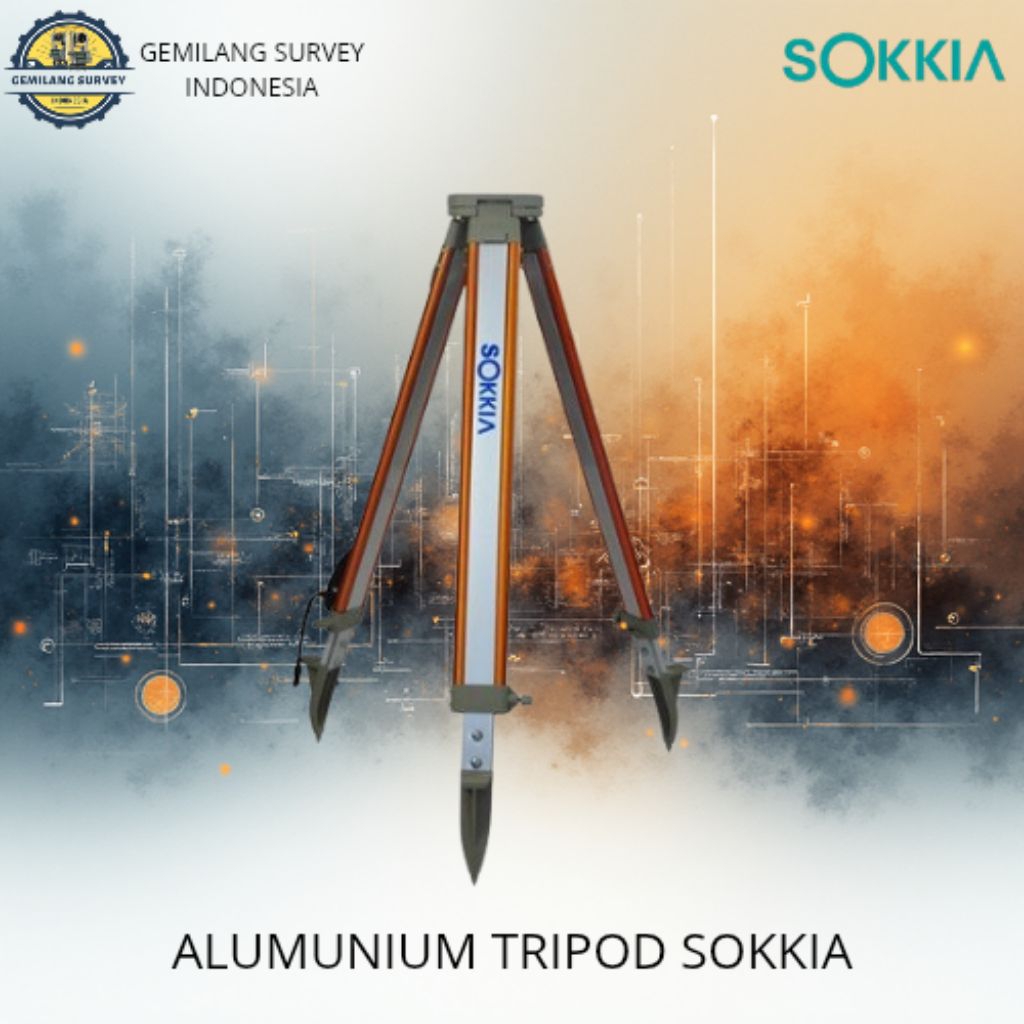 Tripod Aluminium Sokkia Untuk Total Station Sokkia