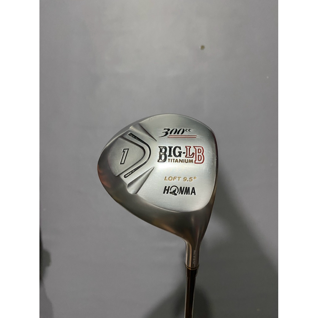 Stick Golf Driver HONMA BIG-LB Titanium 300cc Bintang 3 Original Japan