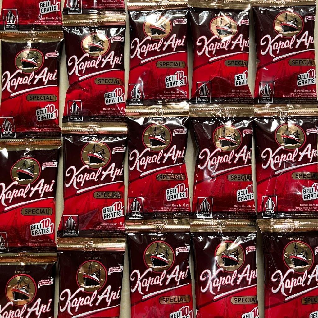 Paket 55 bungkus / 5 renteng Kapal api spesial 6gr kopi kapal api mini