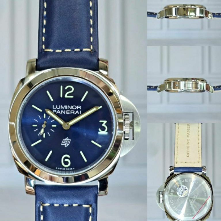 Jam Tangan Pria Panerai Pam 00318 & Pam 1085 Luminor Marina Strap Elegan