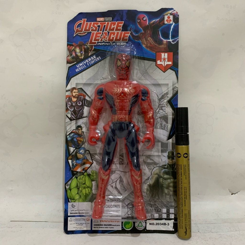 Mainan Robot Spiderman