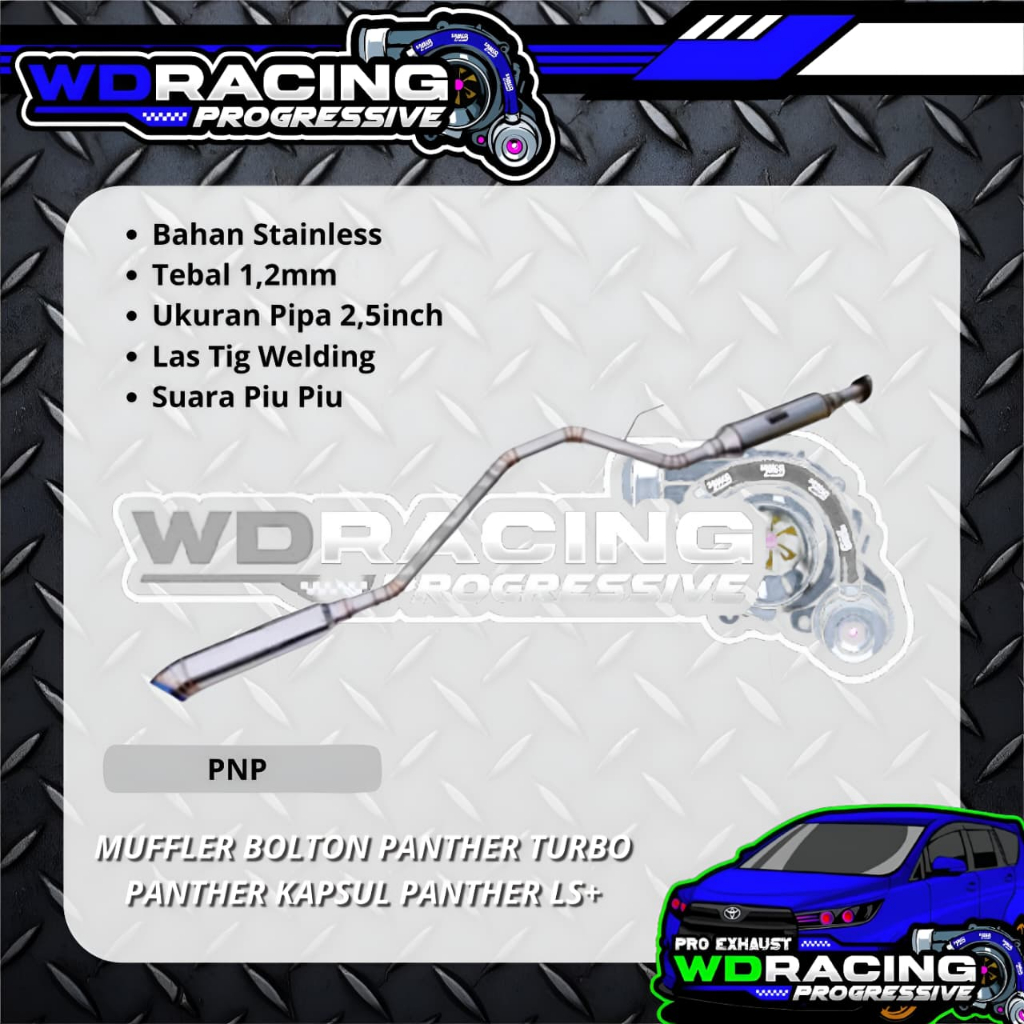 MUFFLER BOLTON PANTHER TURBO PANTHER KAPSUL PANTHER LS+