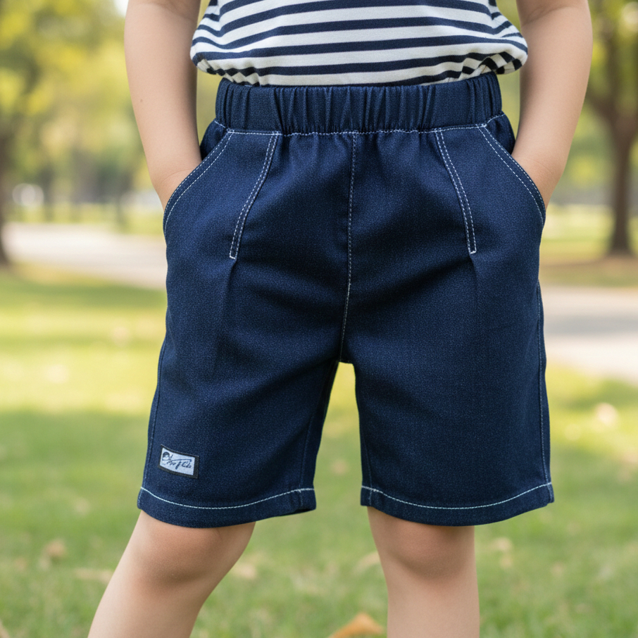 Celana Pendek Anak cowok Jeans usia 5 tahun