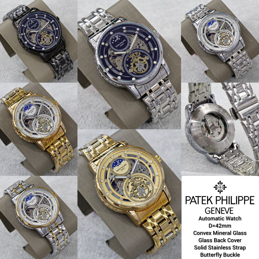 JAM TANGAN FASHION PRIA PATEK PHILIPPE