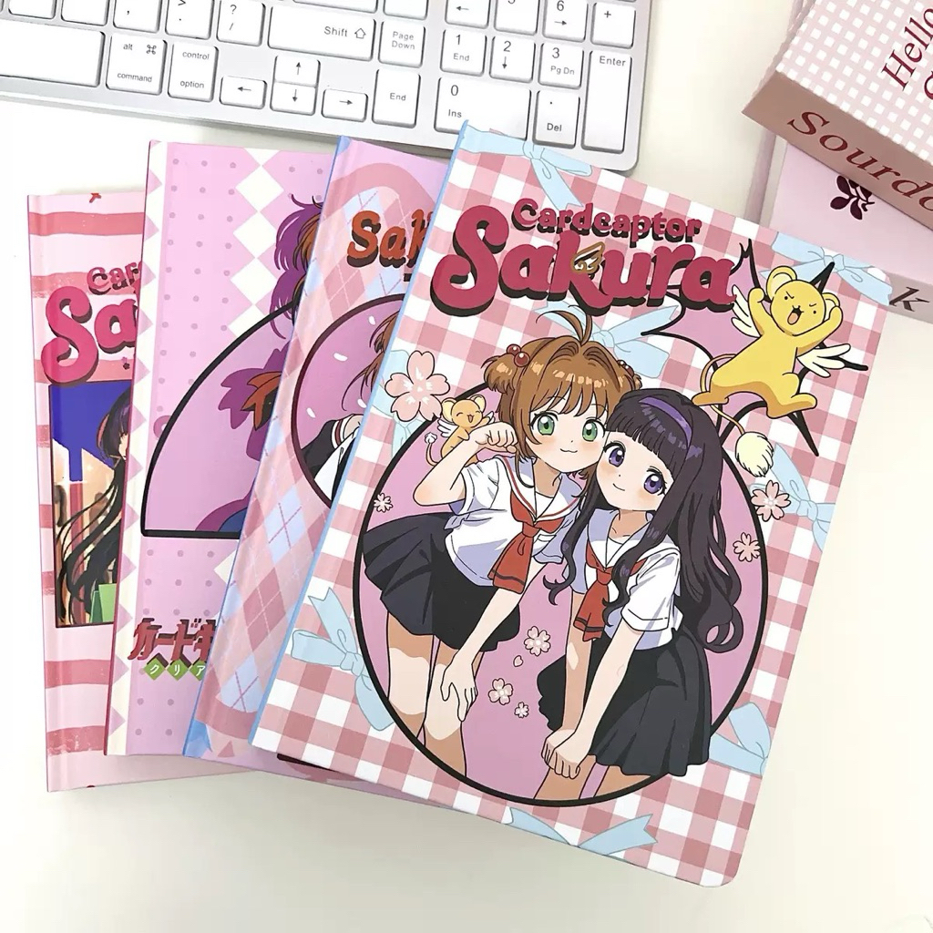 (Craftlagi) Note Book Plan Buku Catatan Binder Cardcaptor Sakura Maruko Ghibli Howl’s Moving Castle 