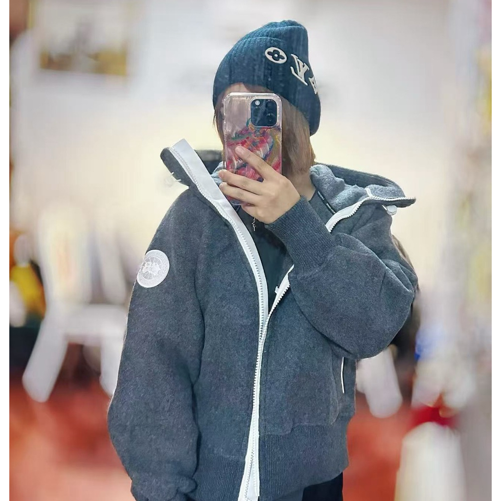 Jacket Fleece Canada Goose Chilliwack Bomber Knid White Label