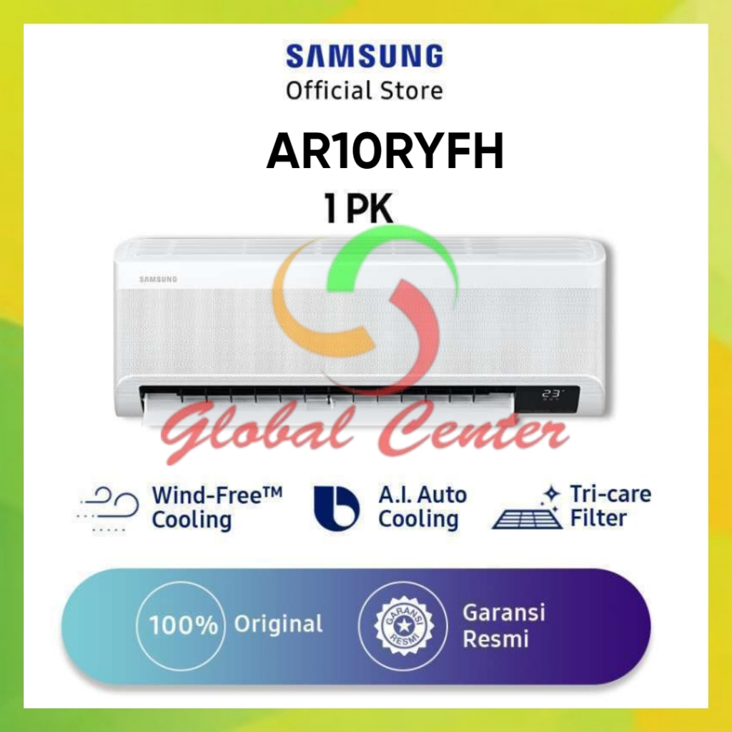 AC SAMSUNG INVERTER 1 PK AR10RYFH - GARANSI RESMI
