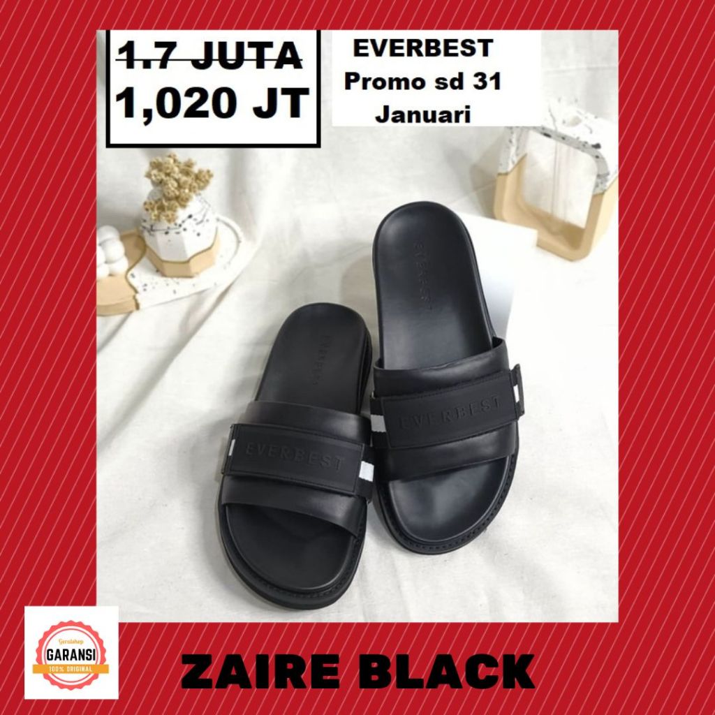 Sandal sendal EVERBEST pria seri ZAIRE SALE original 100%