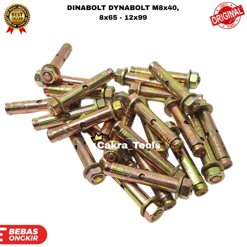 [BOX-M8] DINABOLY DYNABOLT M8 / DINABOLT DYNABOLT M8×40, 8×65, 8×85MM CAB