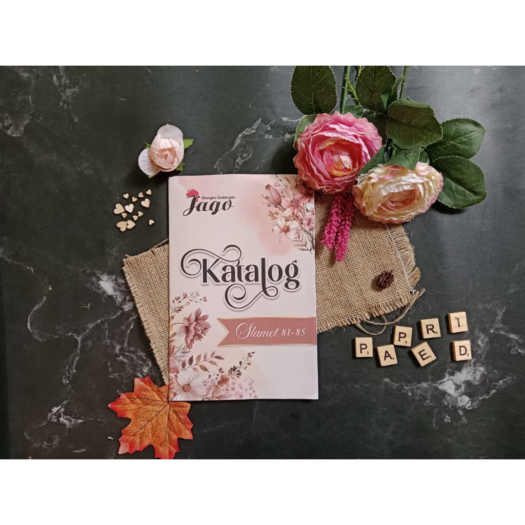 Katalog Blangko Undangan Jago seri Slamet (81-85)