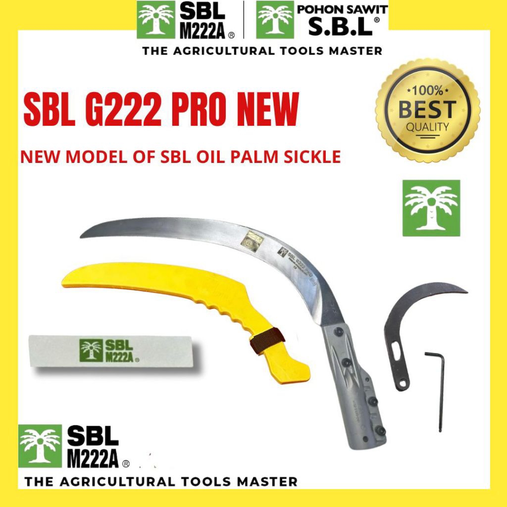 Paket Lengkap Egrek SBL G222 PRO NEW Alat Panen Sawit Premium Sabit Sawit  Berkualitas Tinggi Siap P