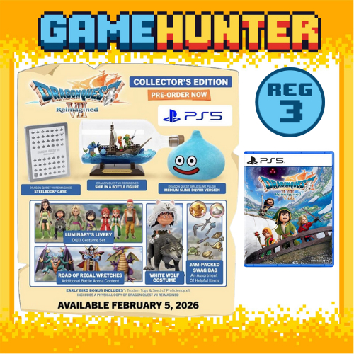 PS5 Dragon Quest VII Reimagined Collector's Edition / Dragon Quest 7 Reimagined Collector / Dragon Q