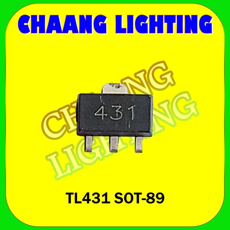 TL431 IC TL431 SOT-89 IC 431 SMD 3P TL 431 SOT 89 3PIN