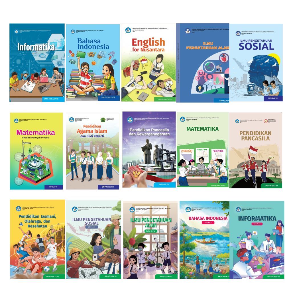 Buku Pelajaran Kelas 8 SMP/MTs Kurikulum Merdeka